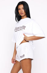 Standing My Ground Lounge Shorts Grey Marle