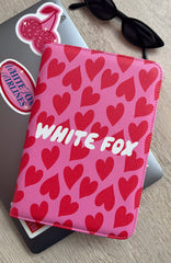 Speckles A5 Notebook Pink Hearts